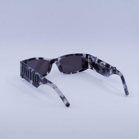 Palm Angels PERI007 ANGEL 1307 Sunglasses Havana Rectangle Frame, Grey Lenses - Picture 7 of 11